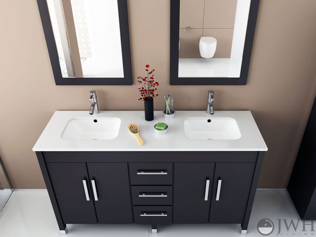 Double Undermount Bathroom Sink