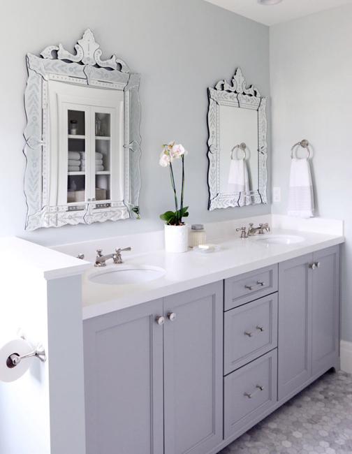 Venetian Style Bathroom Mirrors