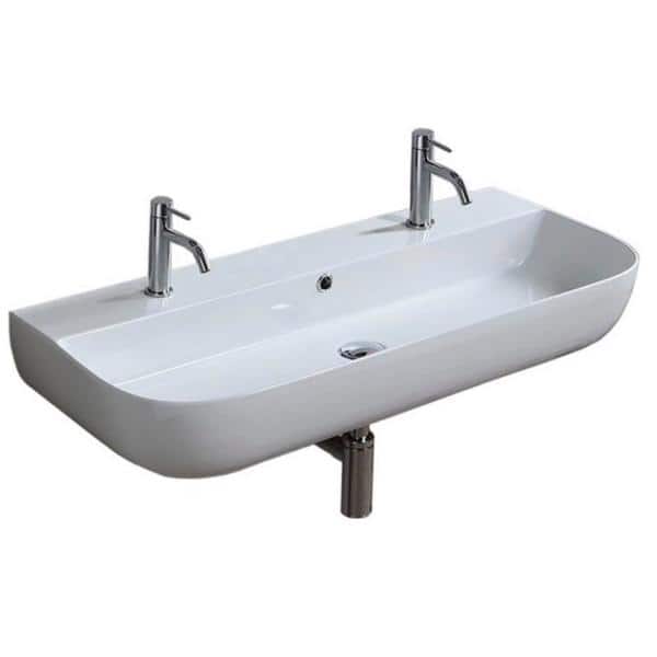 Bathroom Sink 2 Tap Holes