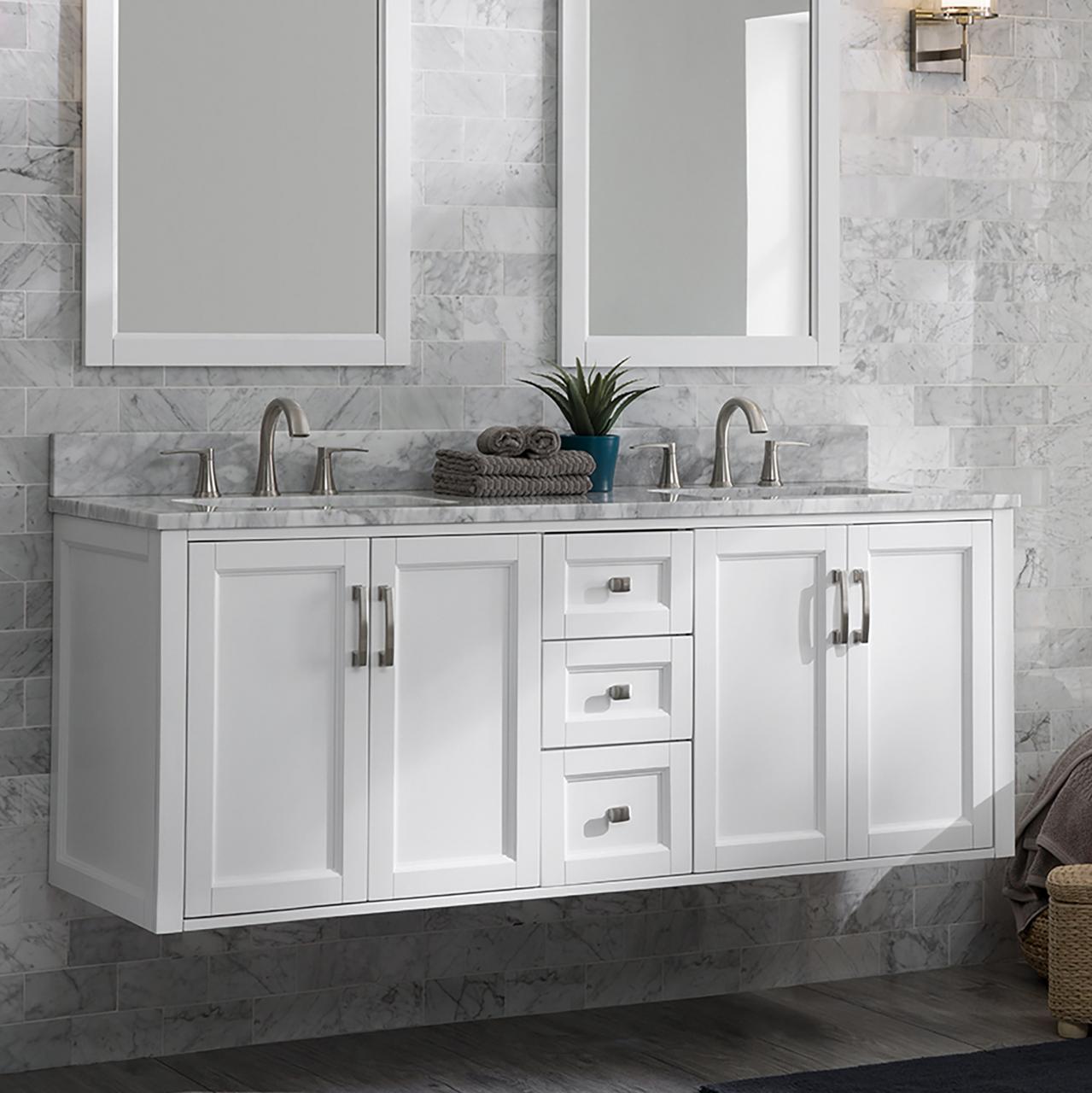 Bathroom Vanity Cabinets Double Sink