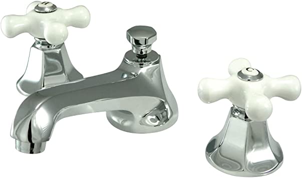 Bathroom Faucets With Porcelain Cross Handles