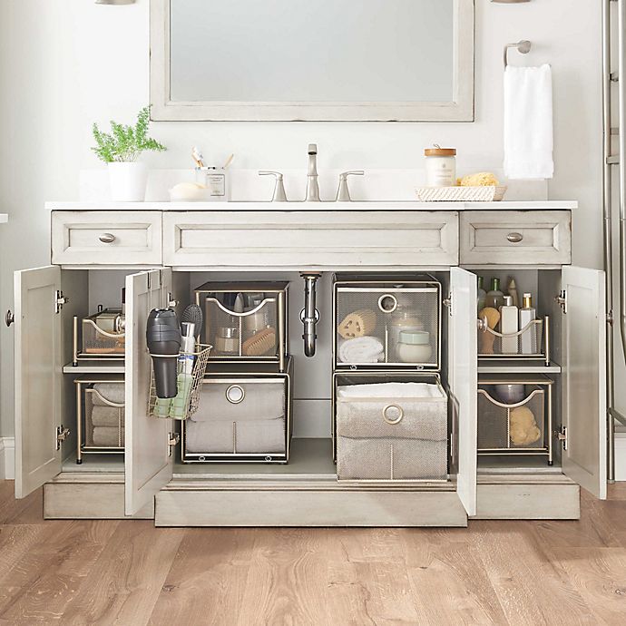 Bathroom Shelf Unit with Drawers