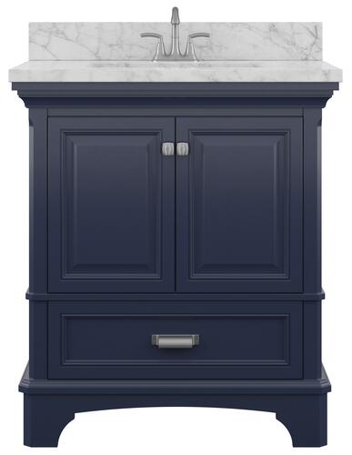 Blue Bathroom Vanity Cabinet