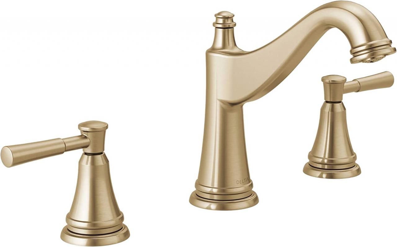 Delta Chrome And Gold Bathroom Faucets Semis Online