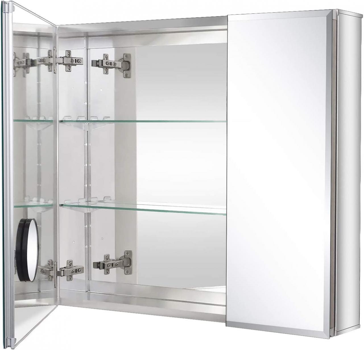 Bathroom Cabinets Double Sided Mirror Doors