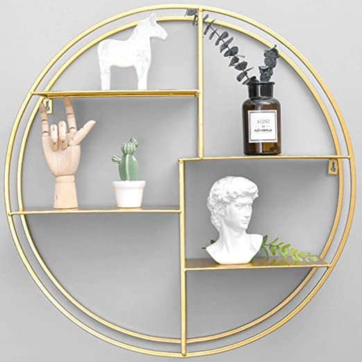 Round Bathroom Shelf Unit