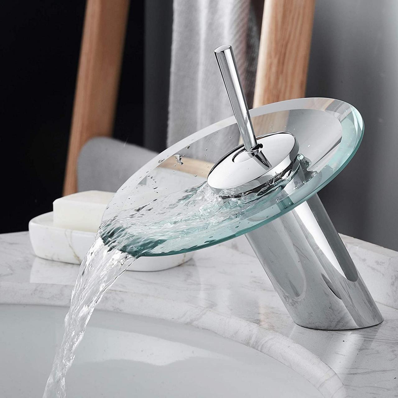 Bathroom Faucets Waterfall Style