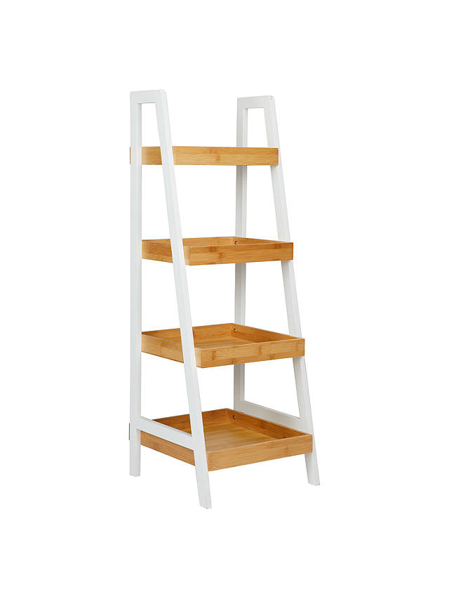 John Lewis Bamboo 5 Tier Bathroom Shelf