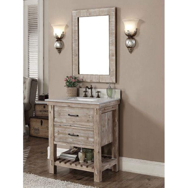 Rustic Style Bathroom Vanity