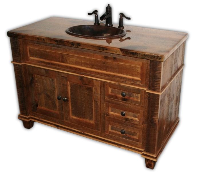 Antique Wooden Bathroom Cabinets