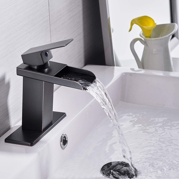 Waterfall Type Bathroom Faucets