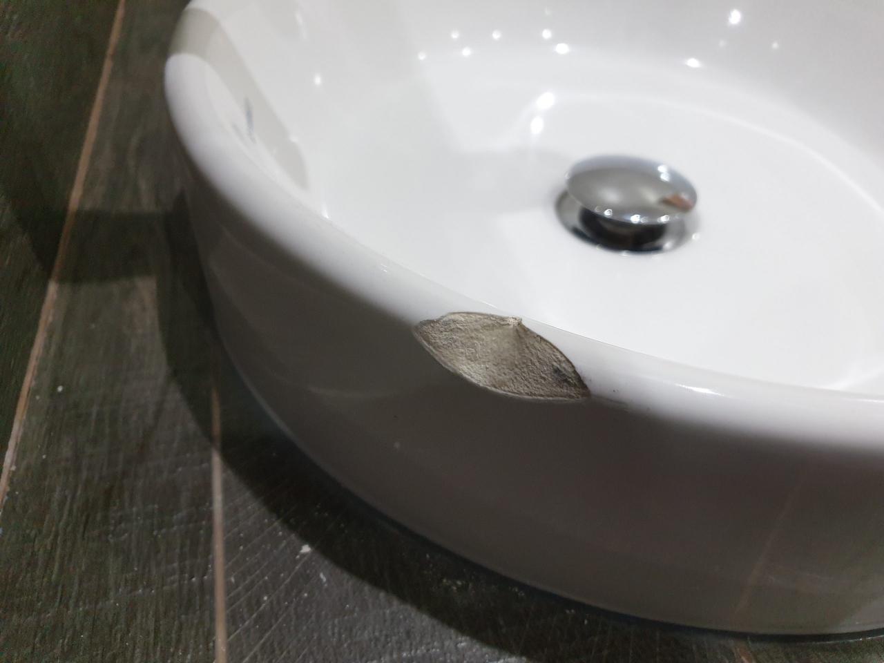 Bathroom Sink Enamel Repair