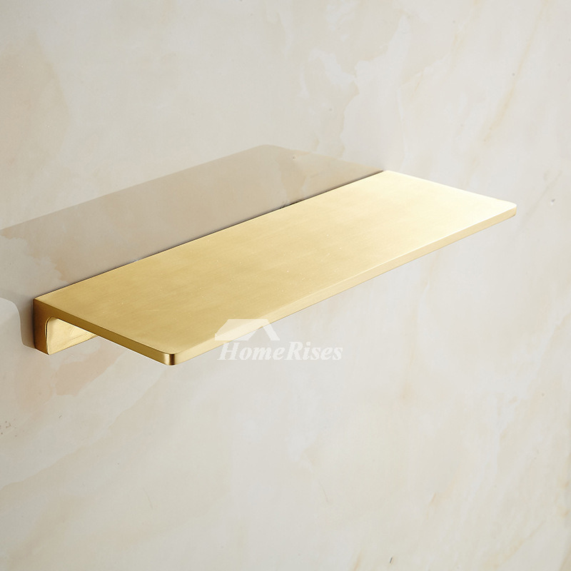Brass Shelf for Bathroom