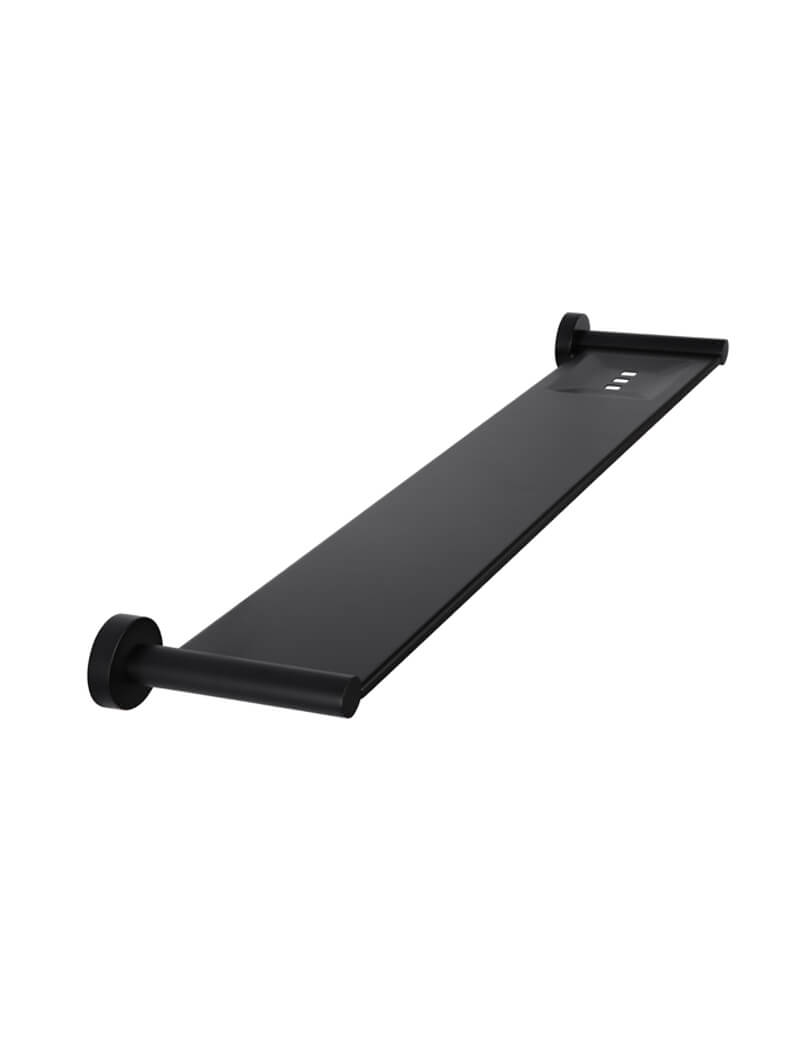 Bathroom Shelf Matte Black