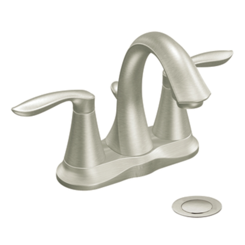 Moen Eva Brushed Nickel Bathroom Faucet