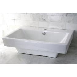 Top Mount Square Bathroom Sink