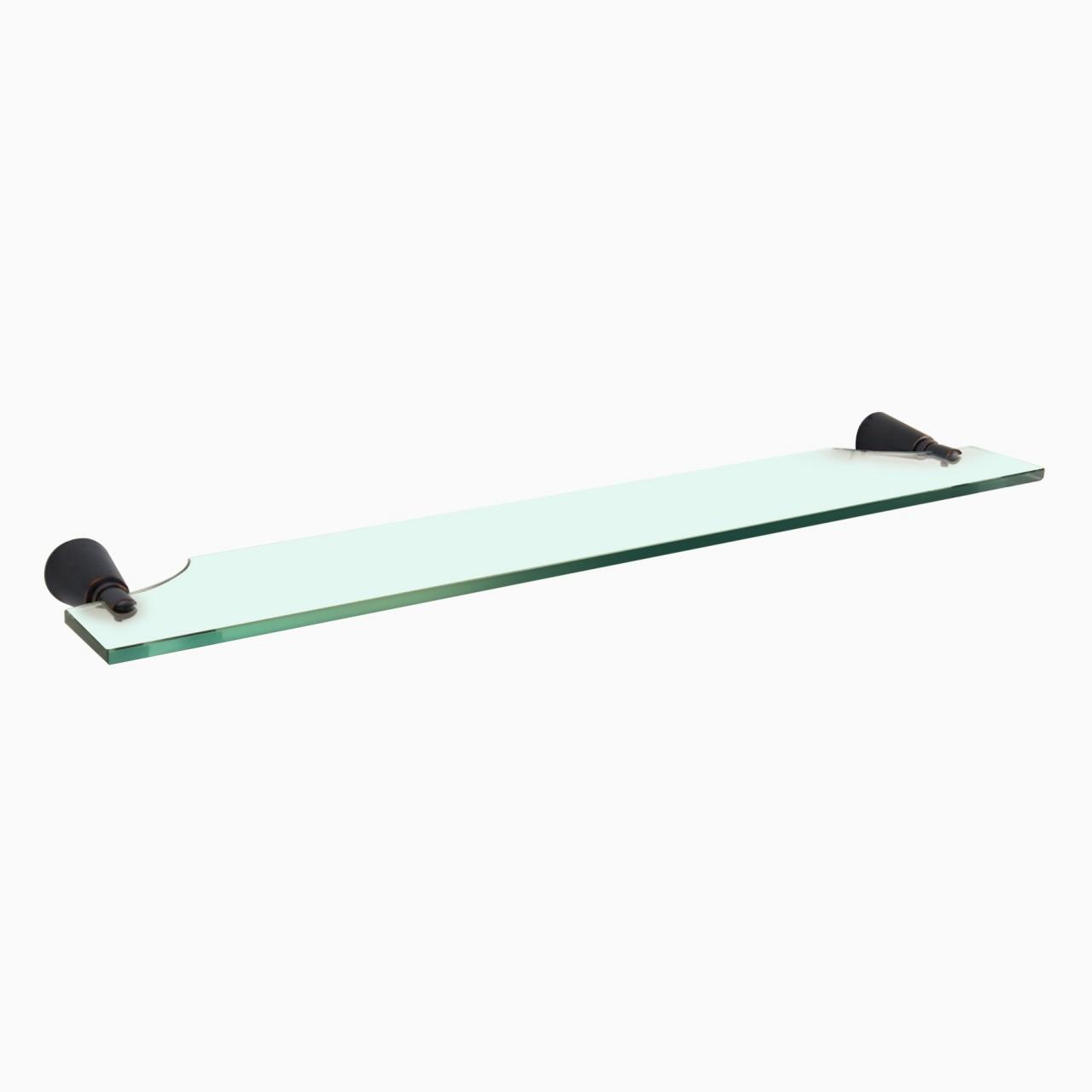 Bathroom Glass Shelf Bronze