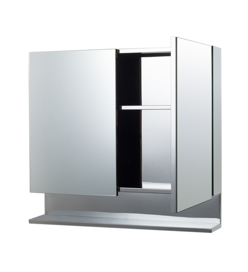 Cipla Plast Double Door Stainless Steel Bathroom Cabinet