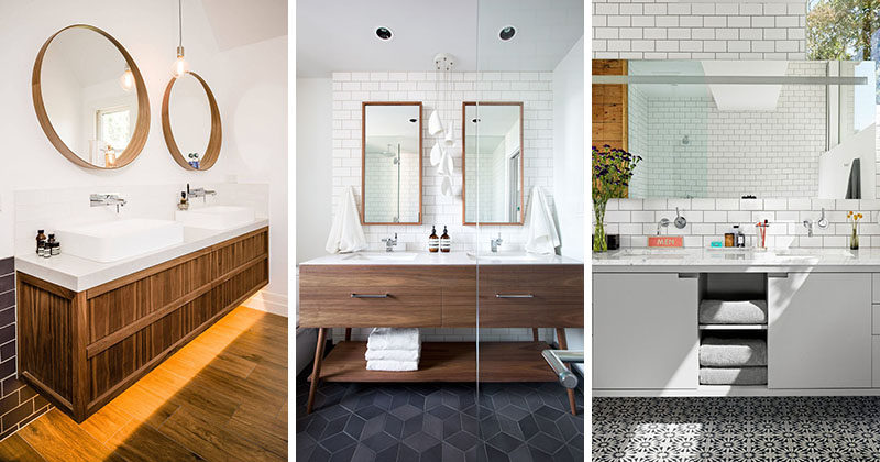 Bathroom Mirrors Double Vanity