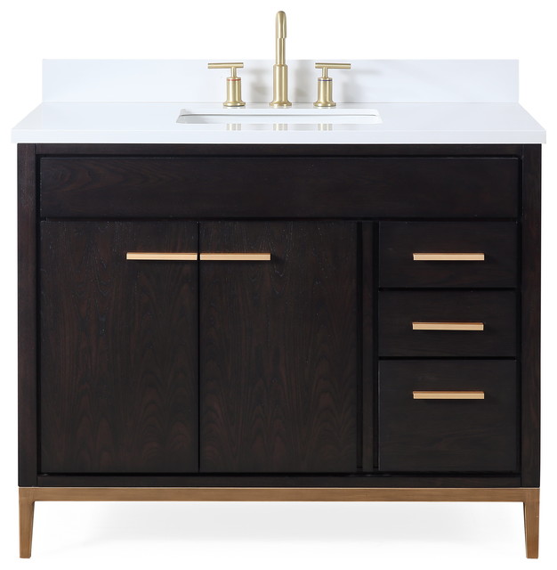 Bathroom Vanity Brown