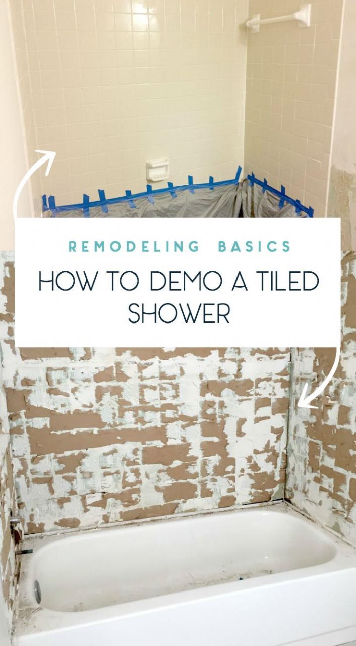 Bathroom Tile Demolition