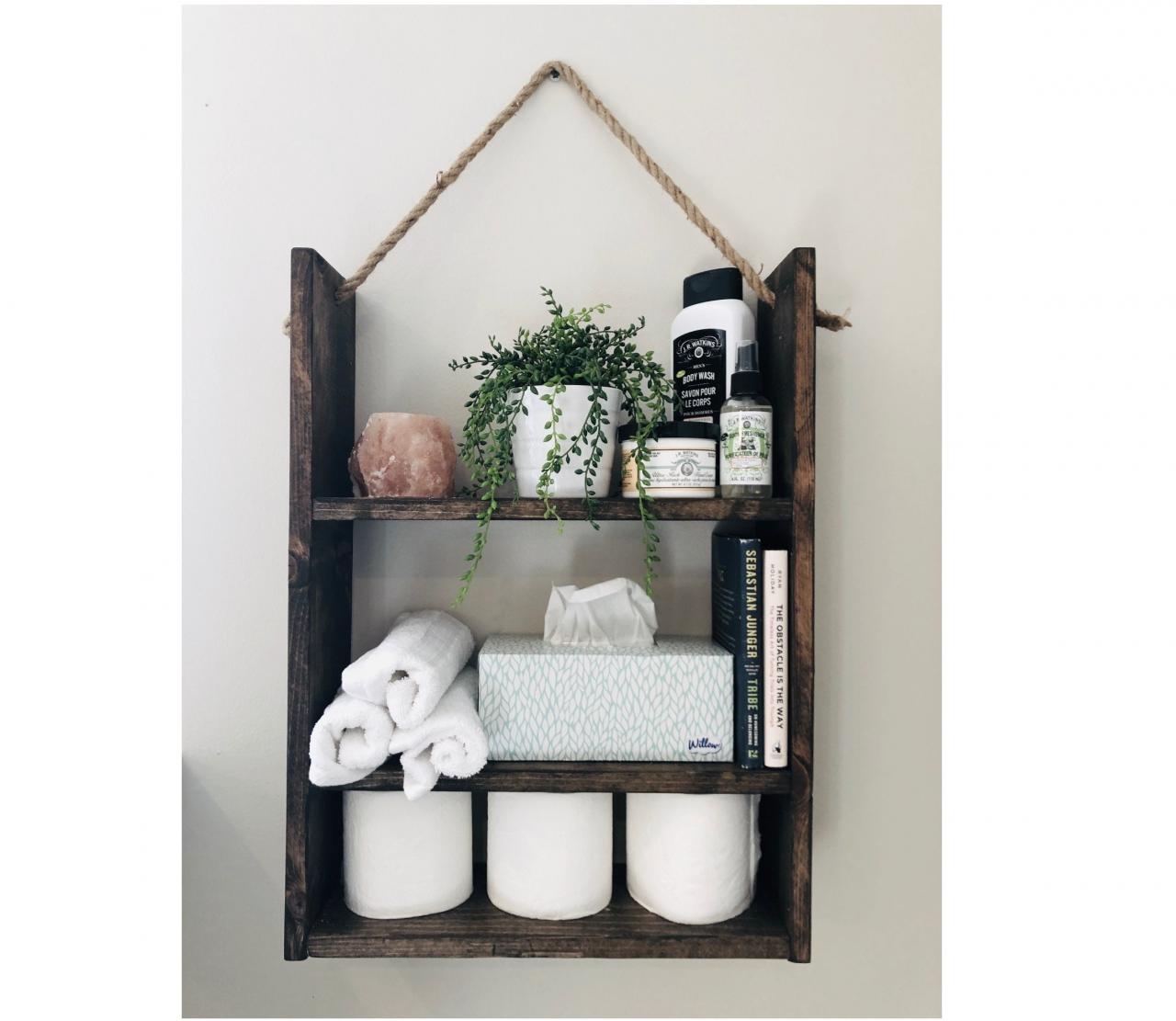 Hanging a Bathroom Shelf