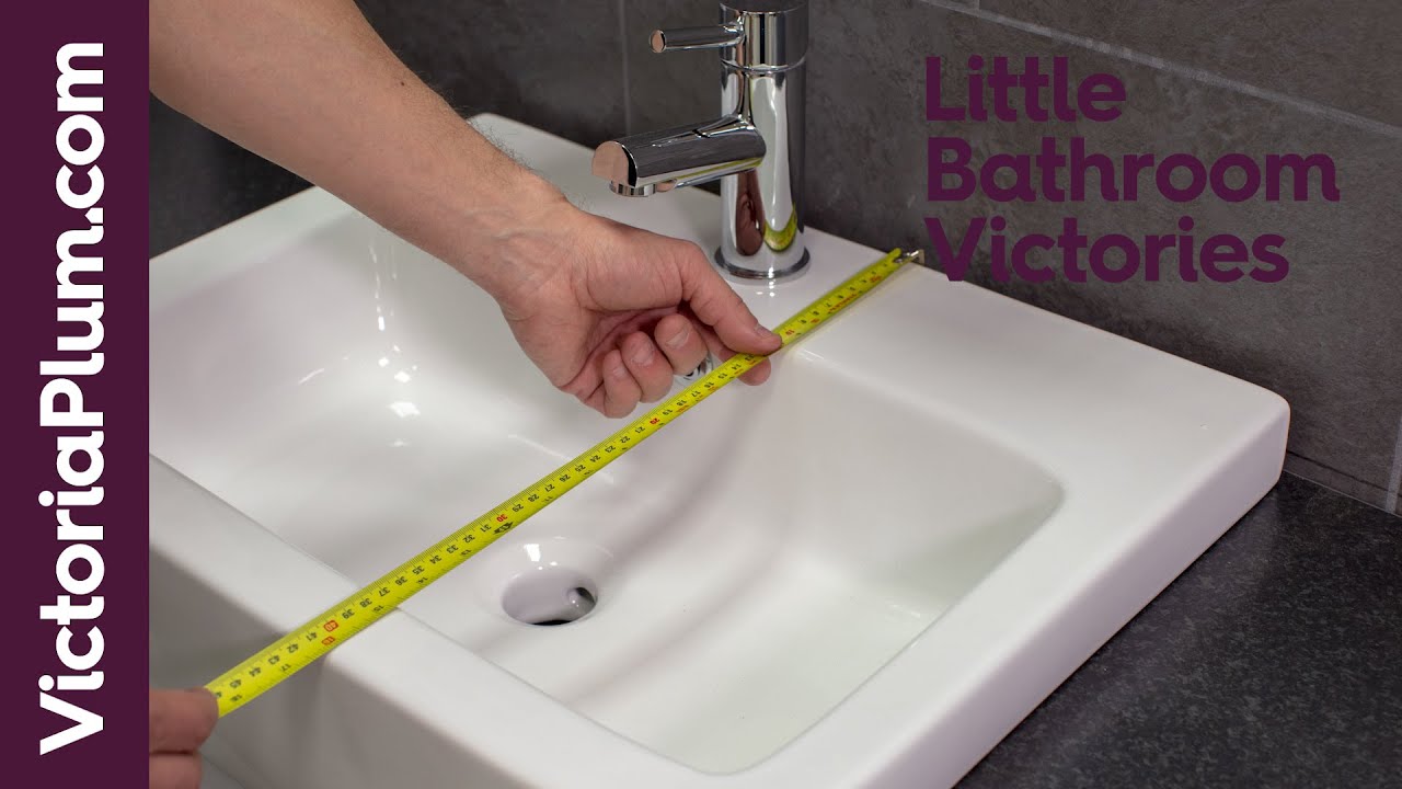 How to Measure a Bathroom Pedestal Sink