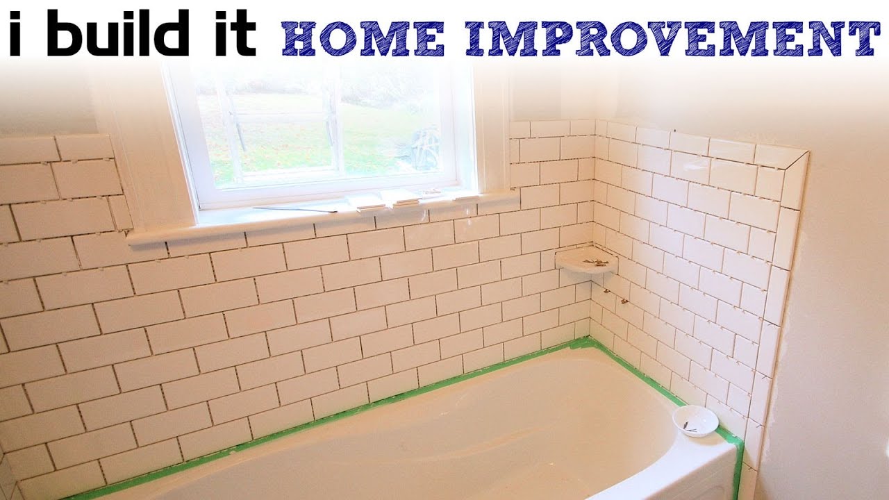 Installing Bathroom Tile Around Tub