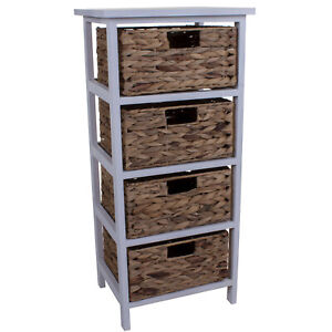 Bathroom Storage Unit With Baskets