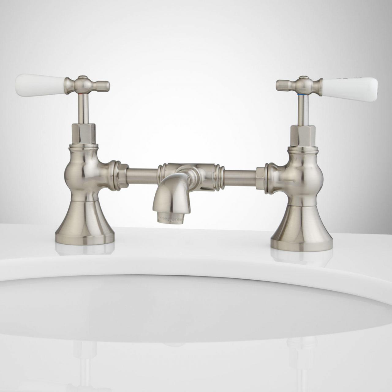 Monroe Bridge Bathroom Faucet