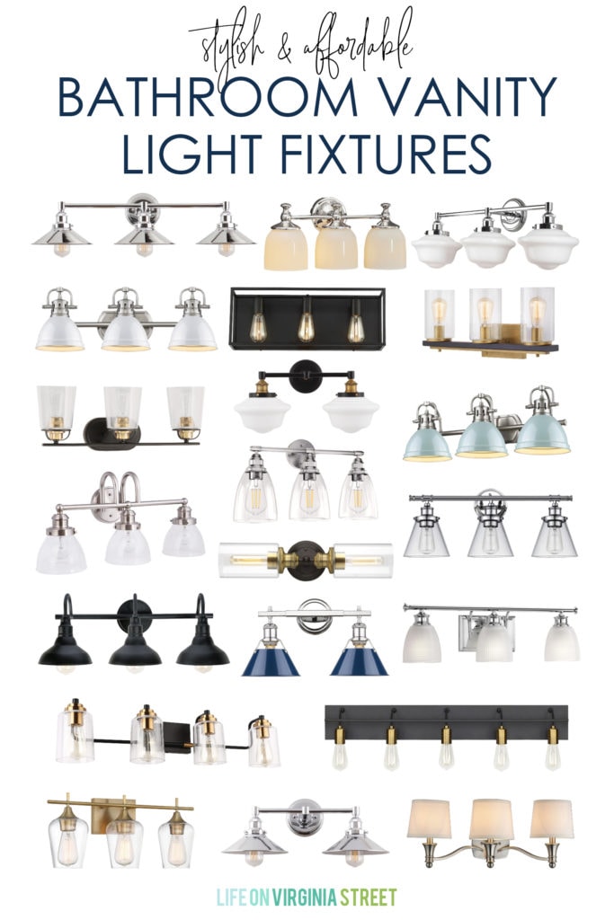 Bathroom Vanity Light Replacement Parts