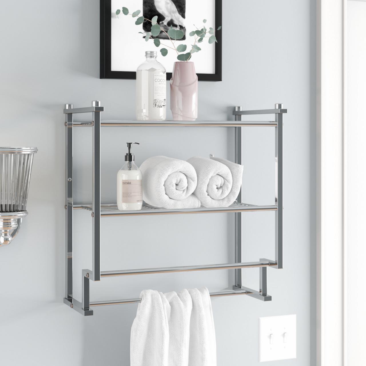 Bathroom Wall Shelf Metal