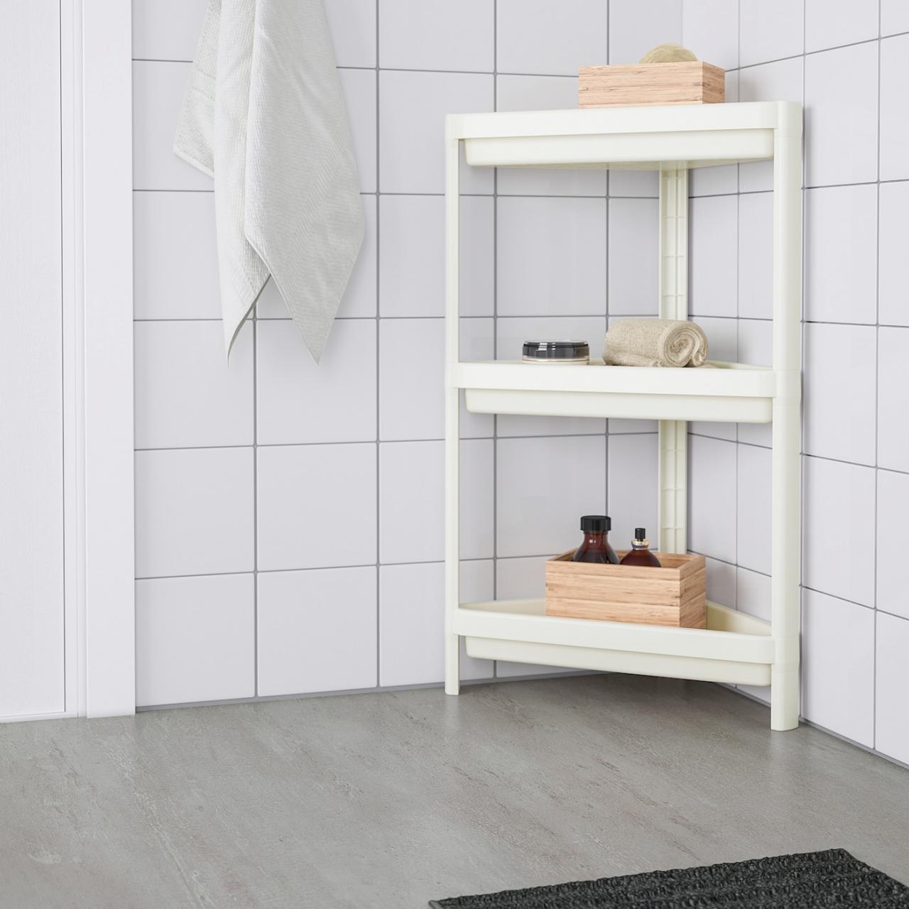 Corner Shelf Unit for Bathroom