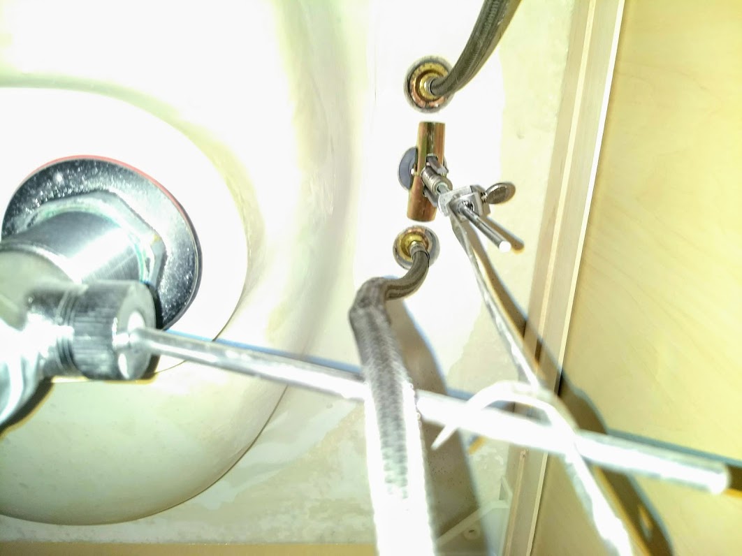 Removing Kohler Bathroom Faucet